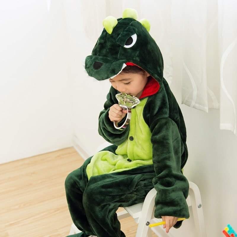 Bộ khủng long xanh cho bé và người lớn