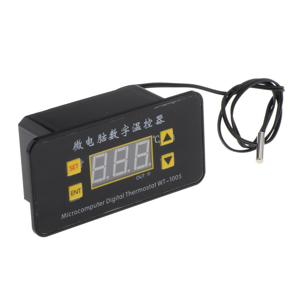 Digital Dual Display Temperature Controller Thermometer with NTC for Freezer