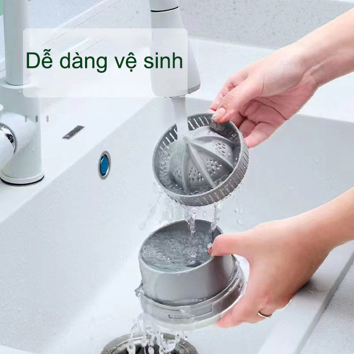 Máy vắt cam, ép nước củ quả đa năng thông minh dùng pin sạc