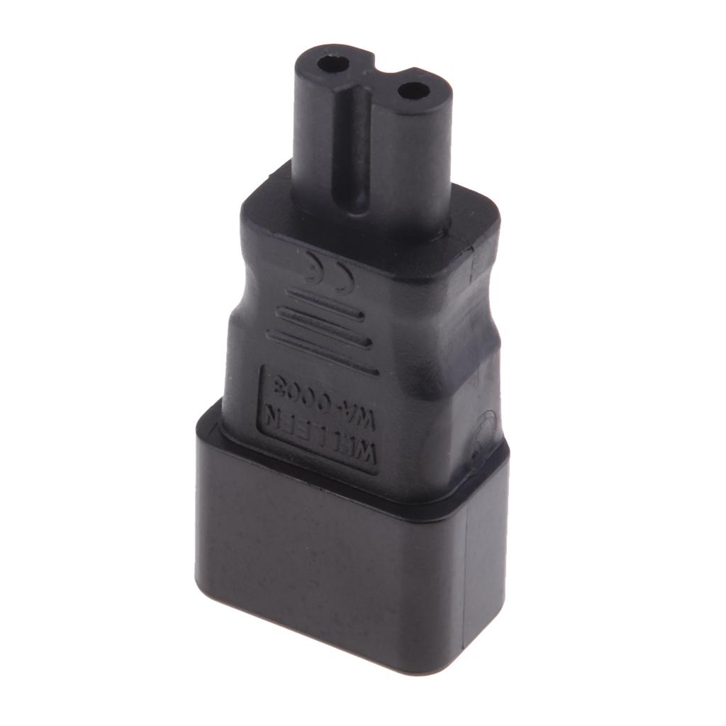 Đa Năng IEC 320 C14 Để C7 Chuyển Đổi Adapter Kết Nối Nguồn Cắm