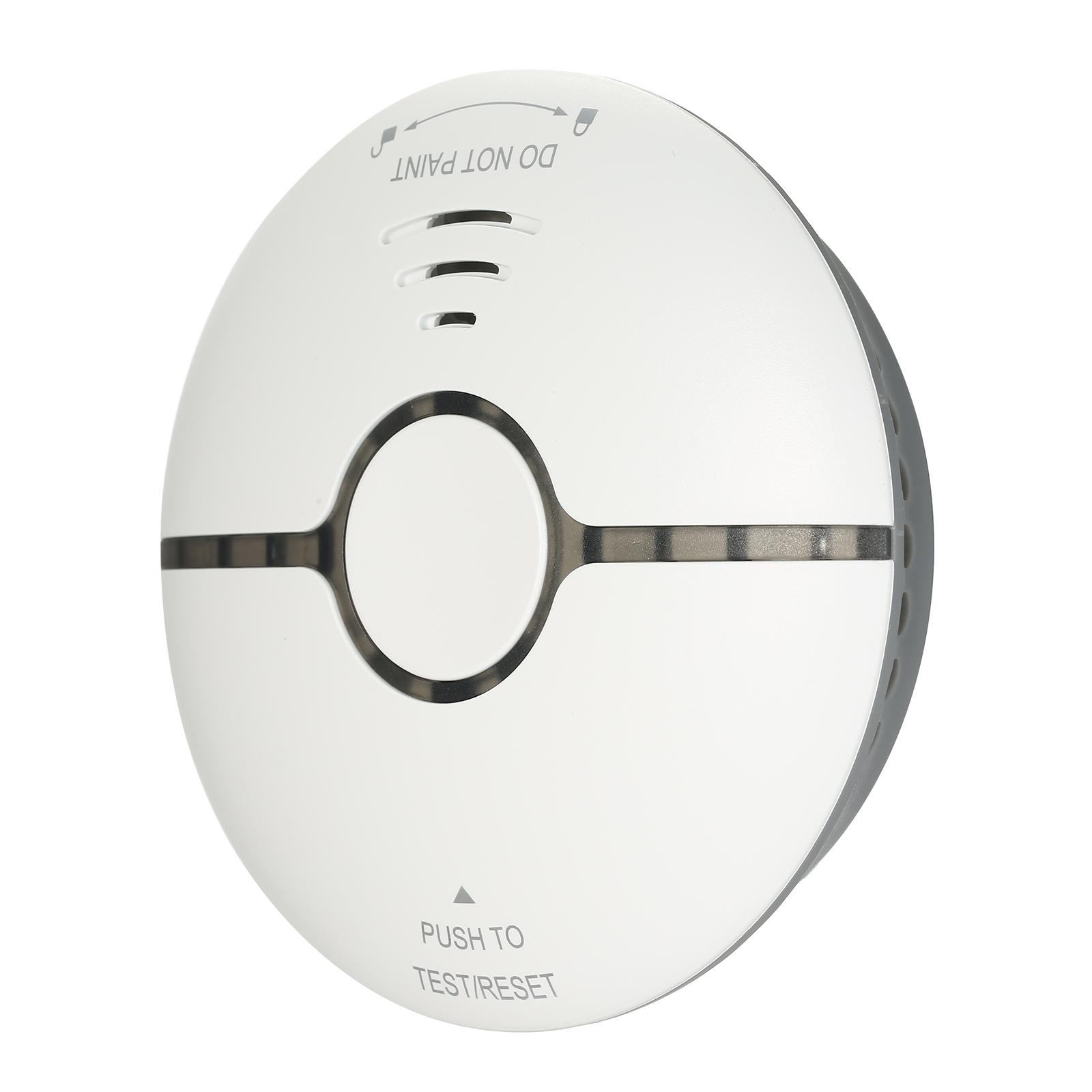 Wifi Smoke Detector Smart Fire Alarm Sensor Wireless Security System Smart Life Tuya APP Control Smart Home For Home Kitchen/Store/Hotel/Factory