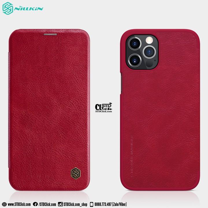 BAO DA DÀNH CHO ĐIỆN THOẠI IPHONE 12 PRO MAX NILLKIN QIN