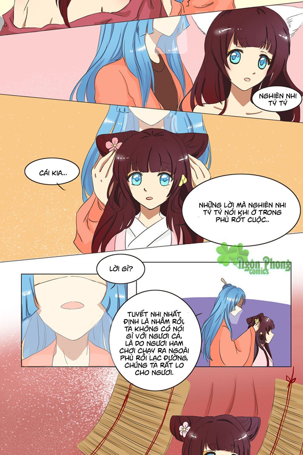 mẫu phi đuôi của người lộ ra rồi kìa chapter 28 3