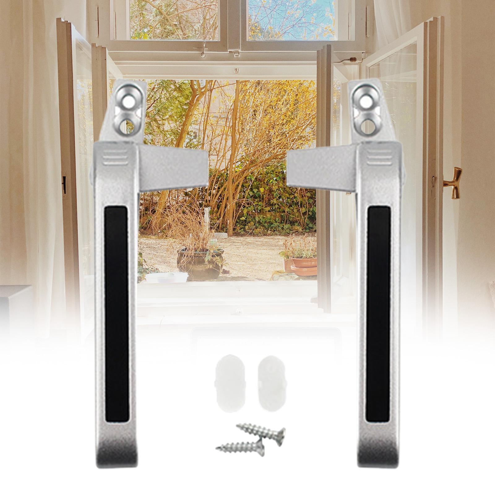 2Pcs Practical Window Handle Lock DIY Supplies Accessories Door Durable