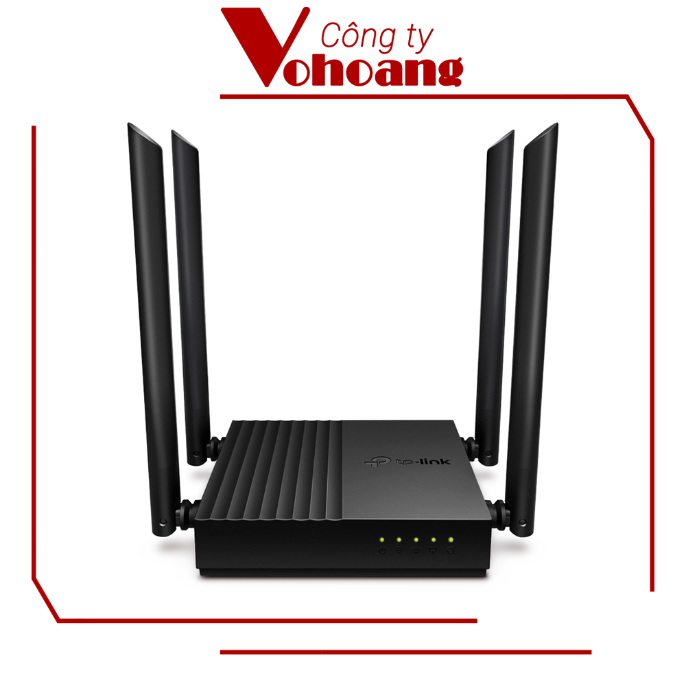 Bộ Phát Wifi Tp - Link Archer C64 Băng Tần Kép Chuẩn Ac1200 - Hàng Chính Hãng
