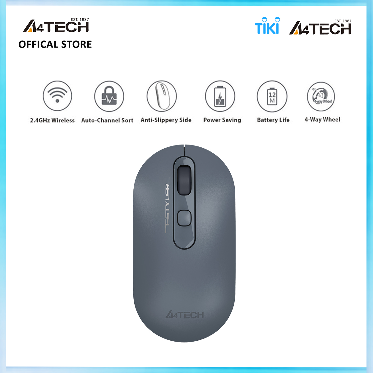 Chuột vi tính FG20 Wireless A4tech - Hàng chính hãng