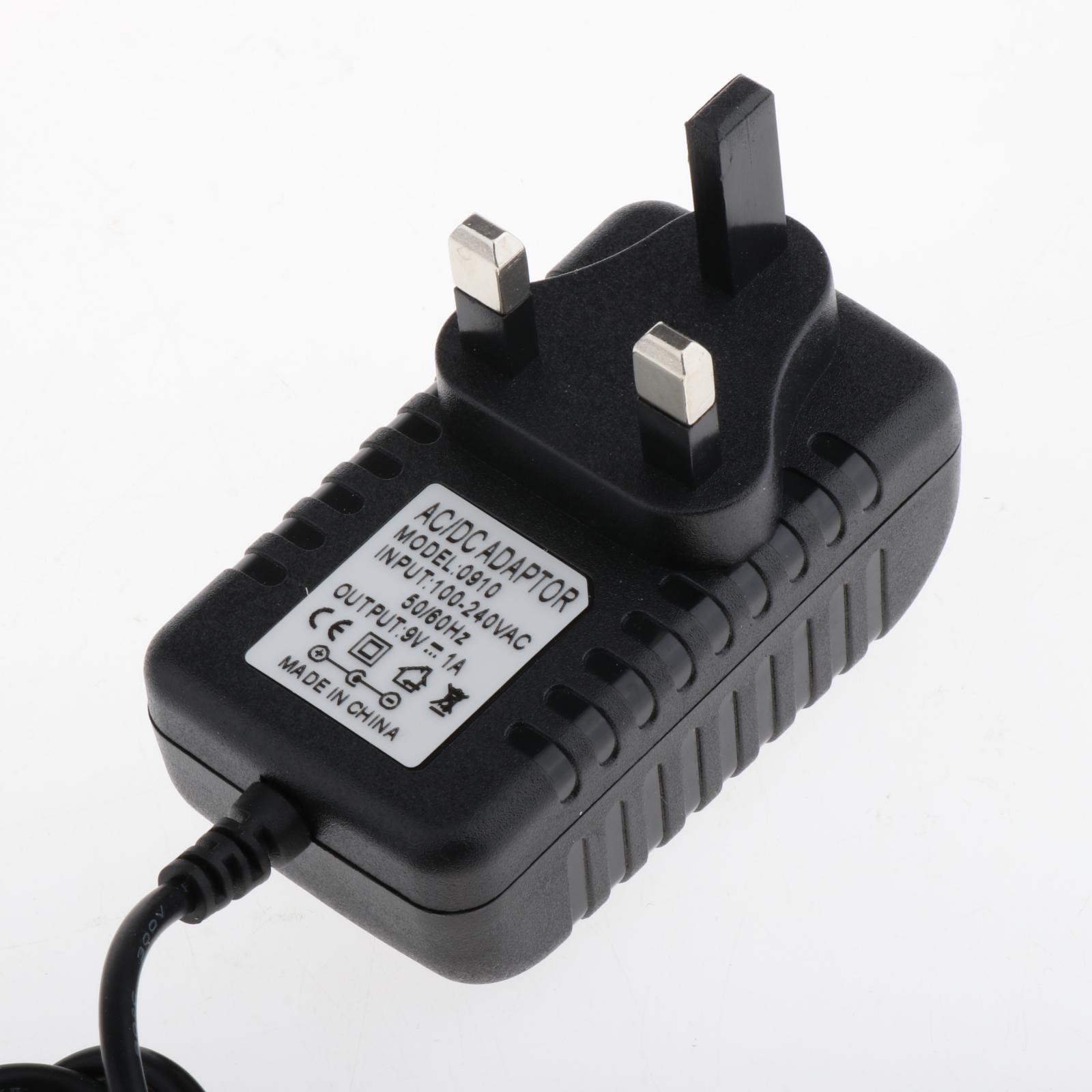 9V Guitar Effect Effector Power Supply Adapter w/ 1 to  Splitter Cable