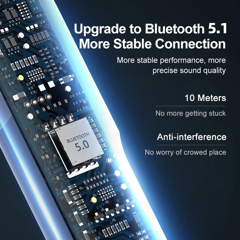 Tai Nghe Không Dây Bluetooth 5.0 Tai Nghe Nhét Tai Thể Thao Tai Nghe Nhét Tai Có Mic Sạc Hộp Tai Nghe Dành Cho Tất Cả Các Điện Thoại Thông Minh