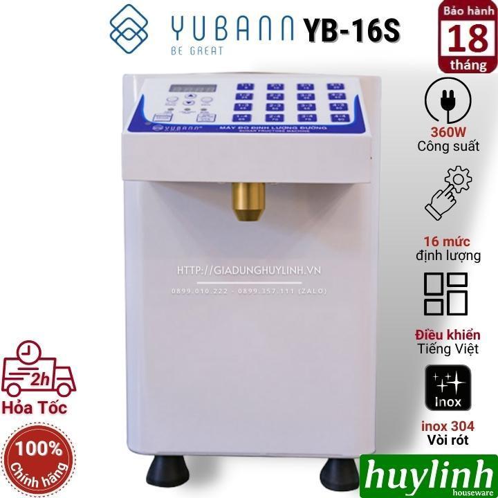 Máy định lượng đường Yubann YB-16S - 16 mức - Hàng chính hãng