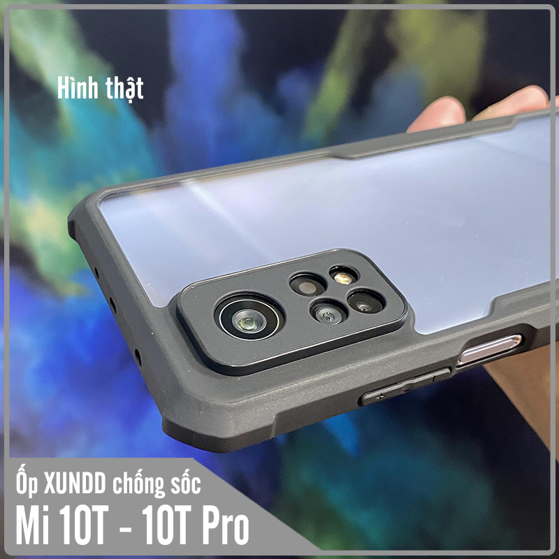 Ốp lưng cho Xiaomi Mi 10T Pro - Redmi K30S chống sốc trong viền nhựa dẻo XunDD - Hàng Nhập Khẩu