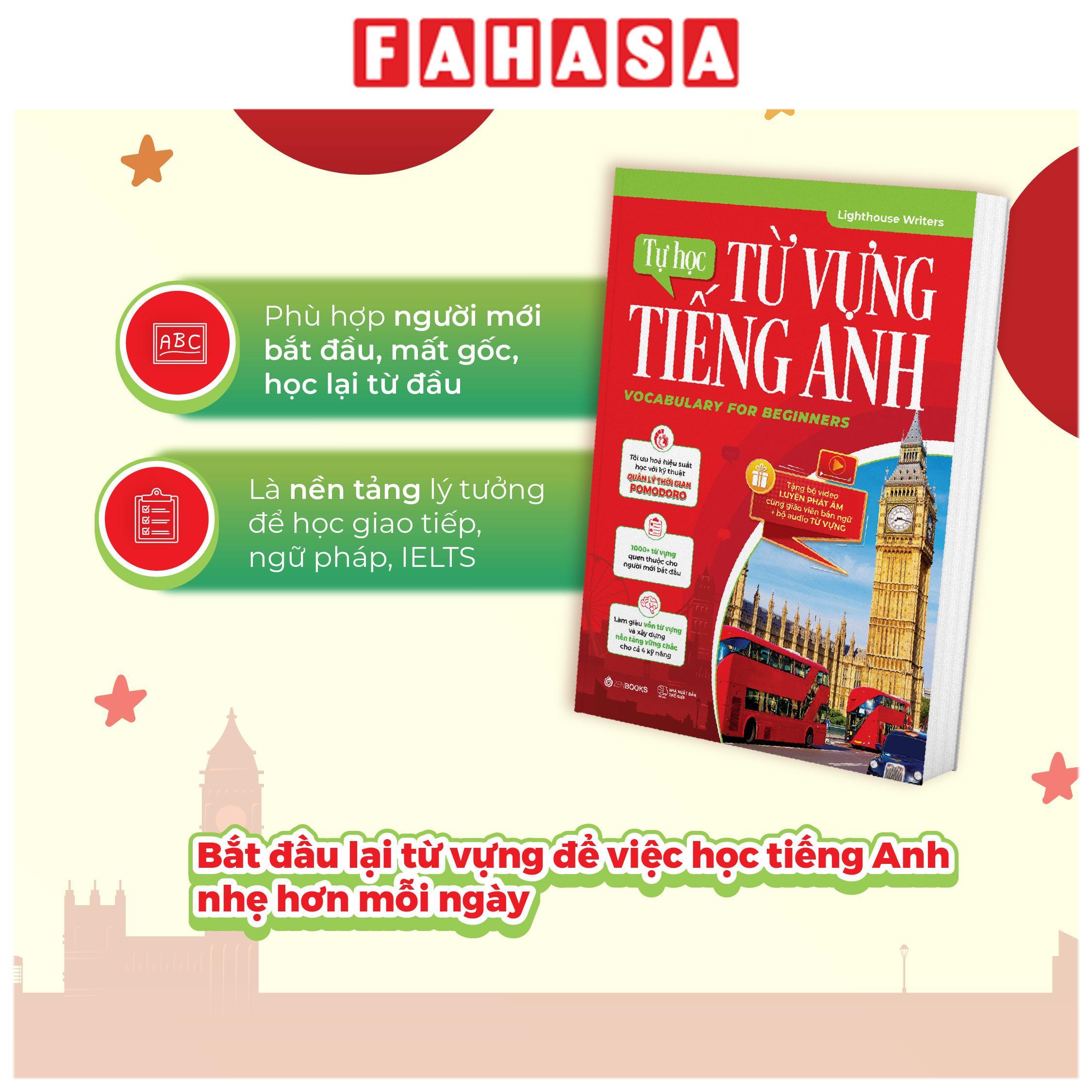 Sách - Tự Học Từ Vựng Tiếng Anh - Vocabulary For Beginners