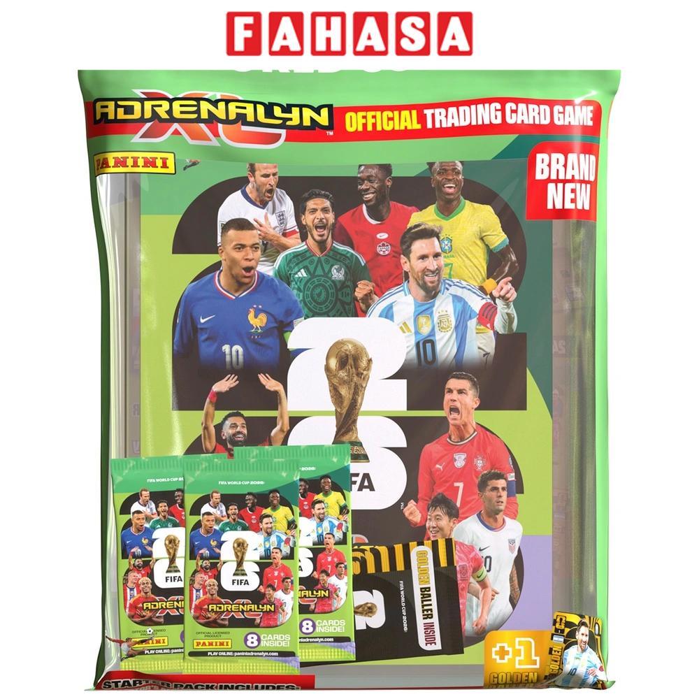 Bộ Thẻ Hình Khởi Đầu Fifa World Cup 2026 Adrenalyn XL - Panini (Cards Ngẫu Nhiên)
