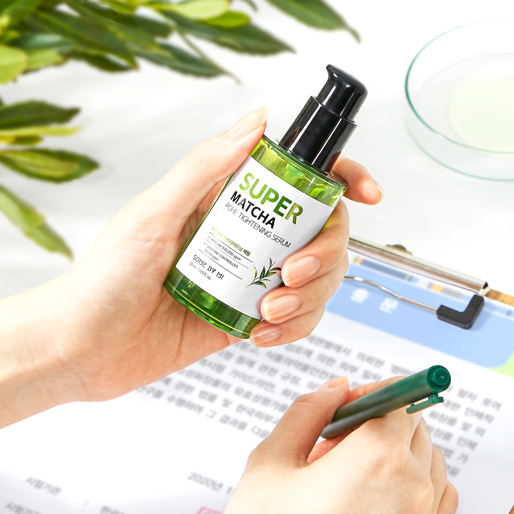 Tinh Chất Dưỡng Da Se Khít Lỗ Chân Lông Some By Mi Super Matcha Pore Tightening Serum 50ml