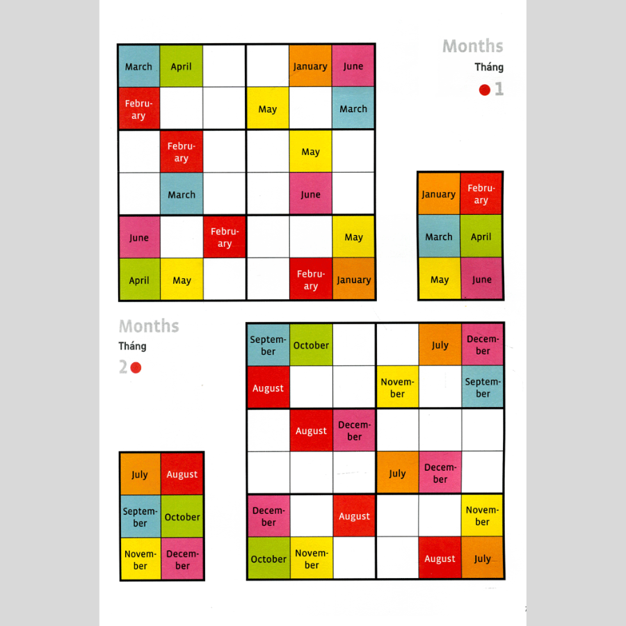 English Wodoku: Vui Học Từ Vựng Với Ô Chữ Sudoku