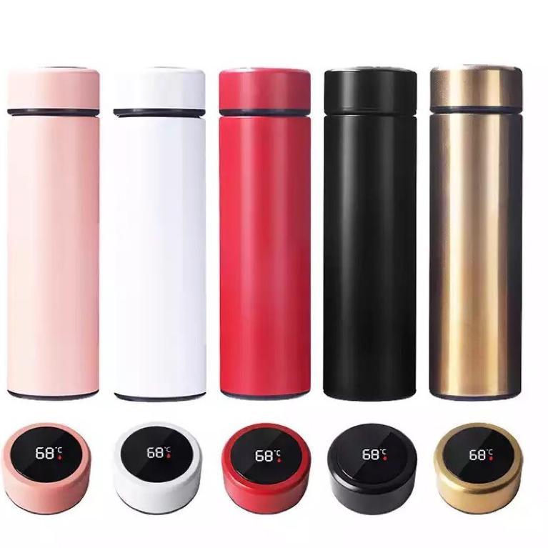 Bình Nước Giữ Nhiệt Hiển Thị Đèn Led