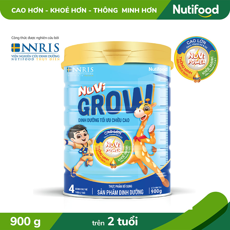 Sữa Bột NUVI GROW 4 900g