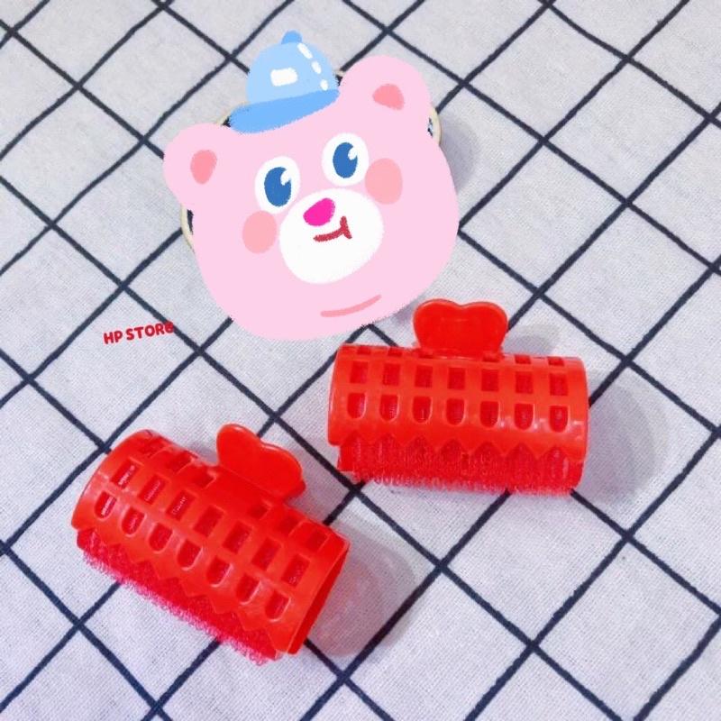 Kẹp Tim + Lô Gai Nhiều Màu Đẹp Uốn Tóc Có Kẹp Trái Tim