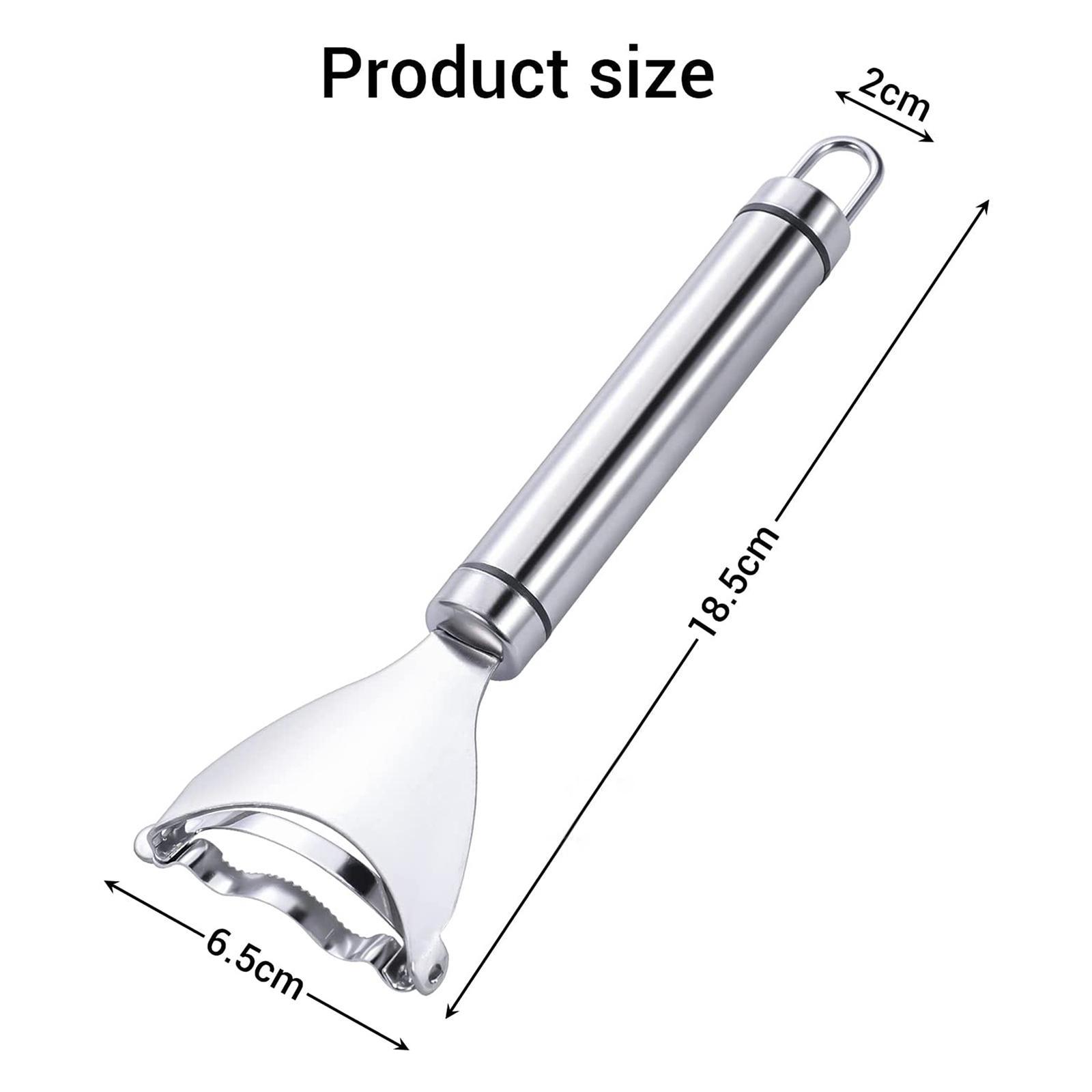 Corn Peeler,Kitchen Gadget,Stainless Steel Corn Thresher with Handle,Corn Stripper Corn Cob Stripper Tool,Thresher Corn Cutter from the Cob