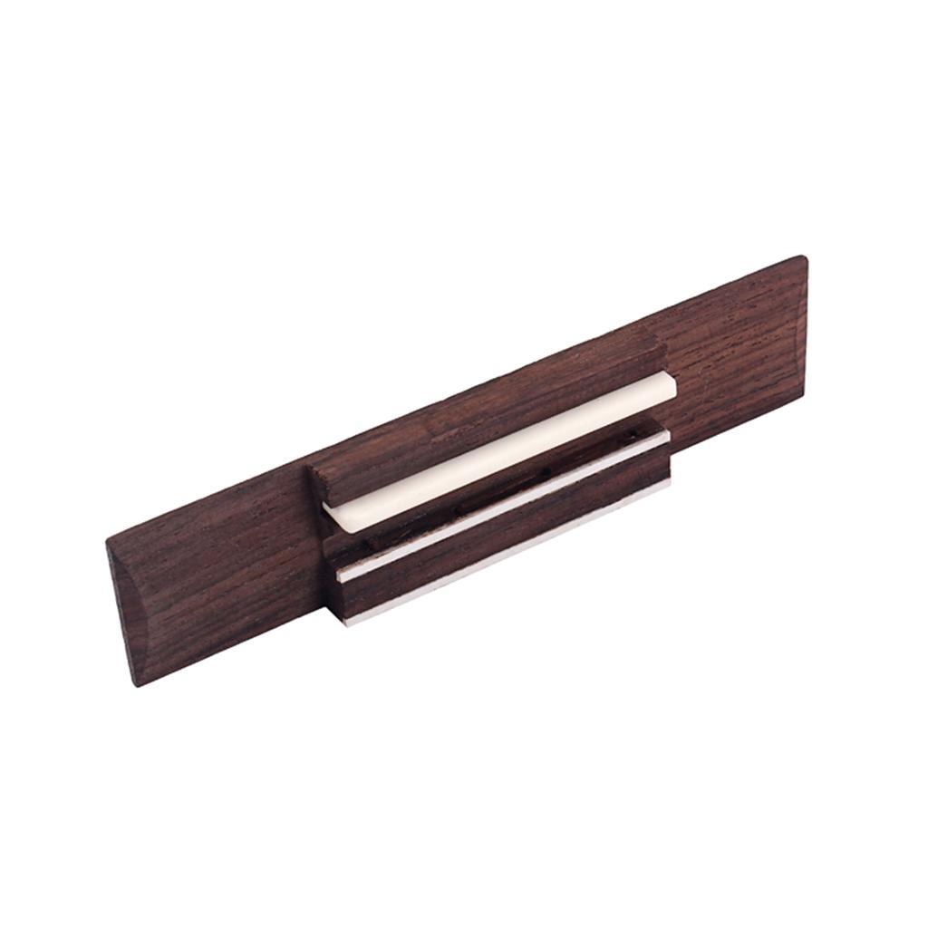 DIY Rosewood 4 String Guitar Bridge Guitar Saddle for Musical Instrument Parts