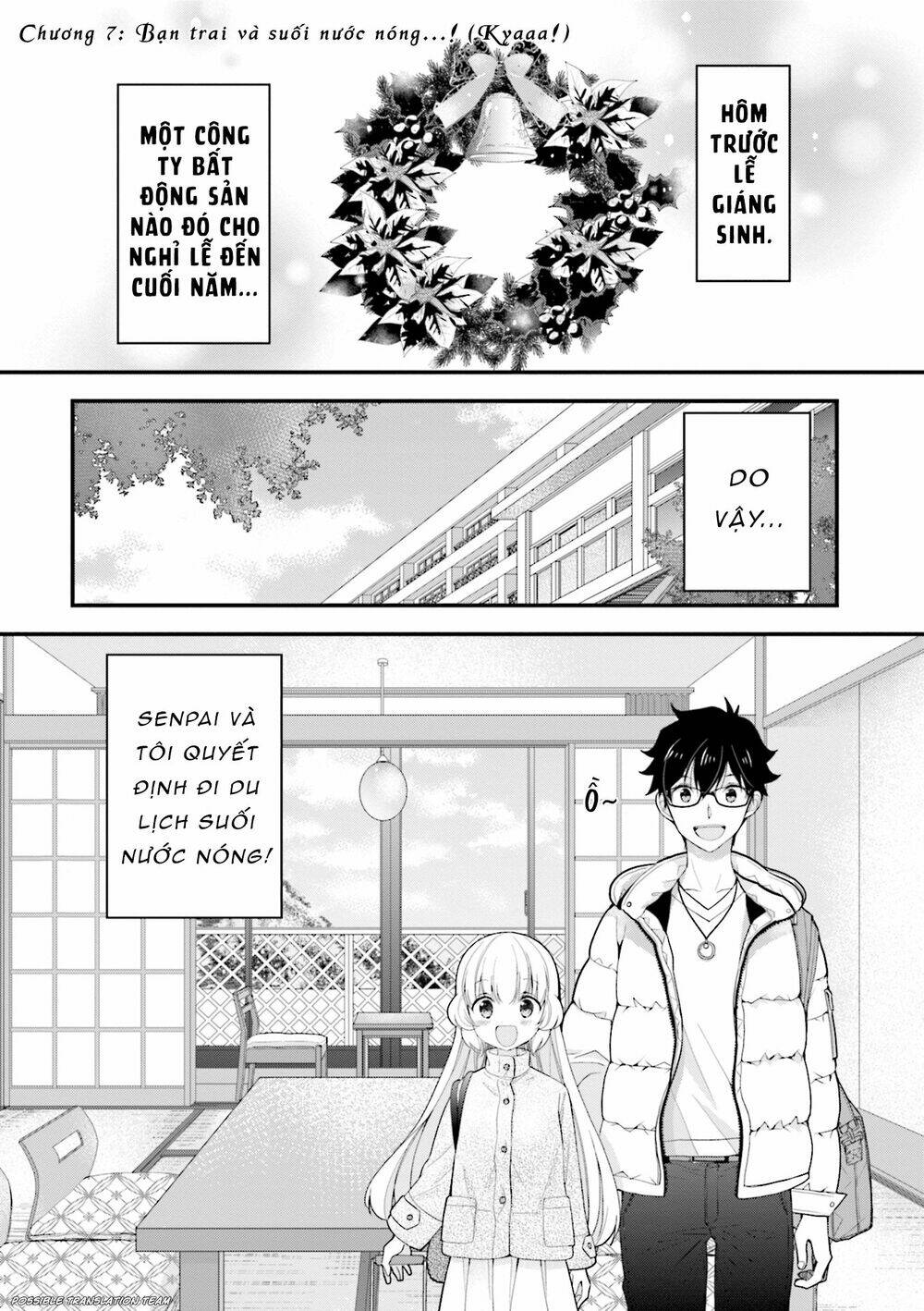 senpai kiêm bạn gái nhỏ nhắn của tôi rất dễ thương chapter 7 3