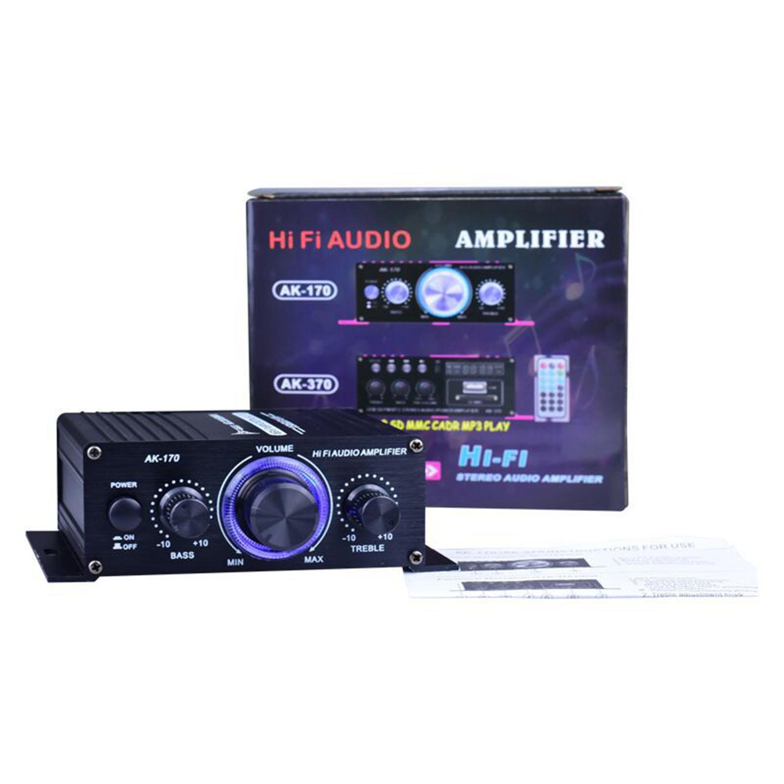 Surround Sound Mini Sound Amp Speaker 12V FM USB