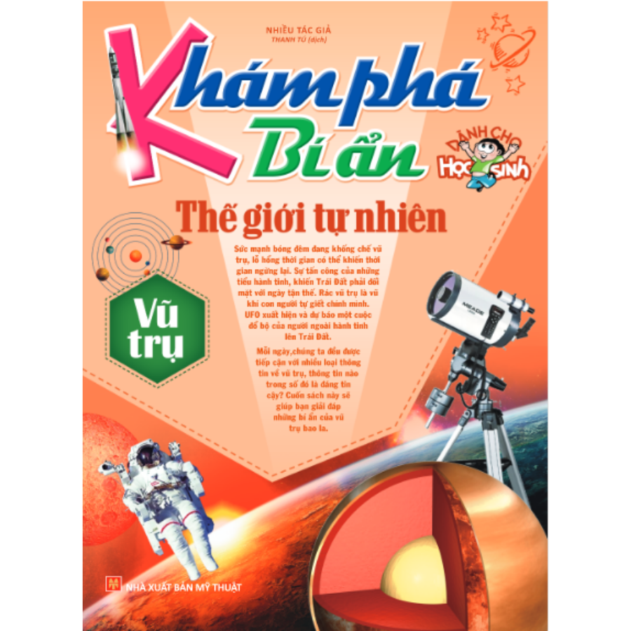 Sách - Khám Phá Bí Ẩn Thế Giới Tự Nhiên - Vũ Trụ