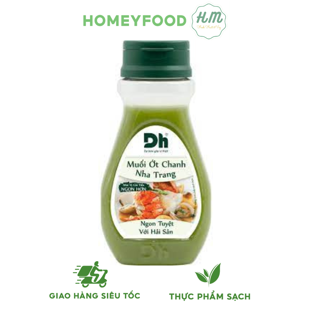 Muối ớt chanh Nha Trang DH Foods gia vị nước sốt chấm hải sản đồ nướng 120/200gr
