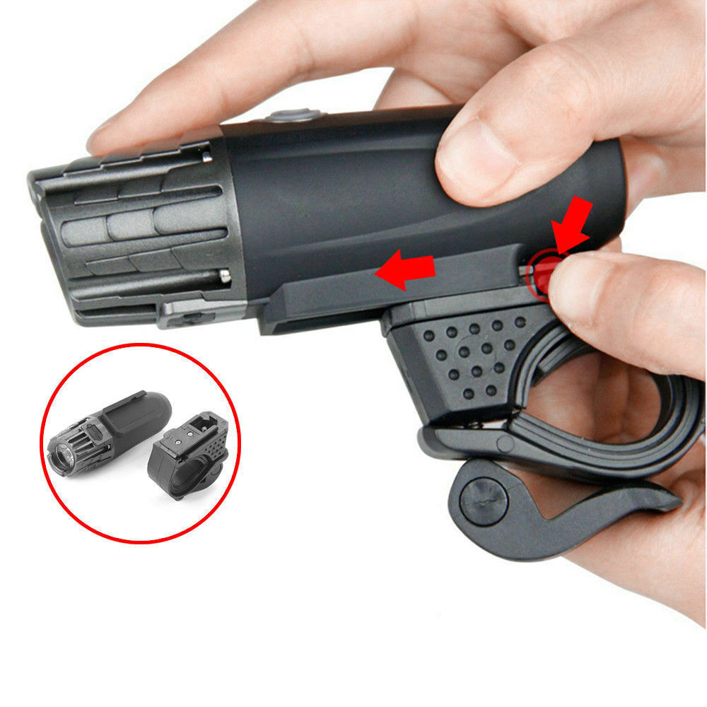 Đèn Xe Đạp Không Thấm Nước Có Thể Sạc Lại USB