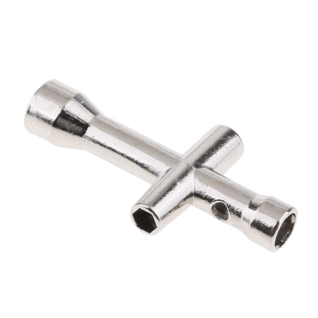 2-6pack Mini Cross Wrenches Sleeve M2/M2.5/M3/M4 Nut Maintenance Tools