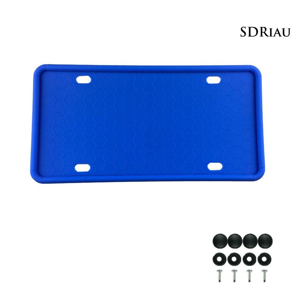 Khung Silicone Gắn Biển Số Xe Hơi Chống Rỉ Sét Tiện Dụng