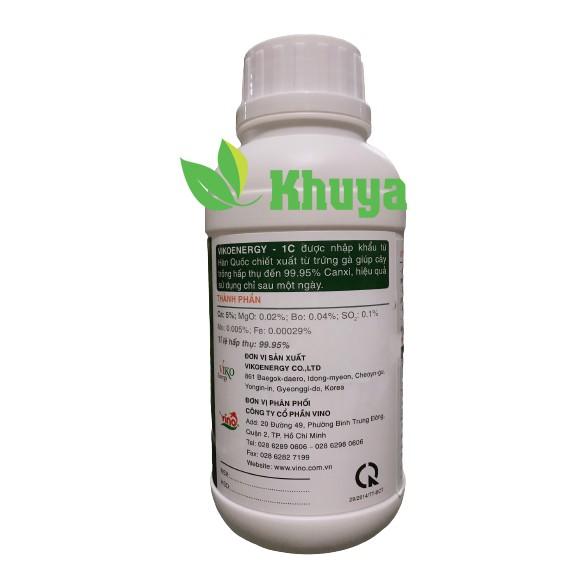 Phân bón vi lượng Vino Canxi 24h 500ml nhập khẩu Hàn Quốc