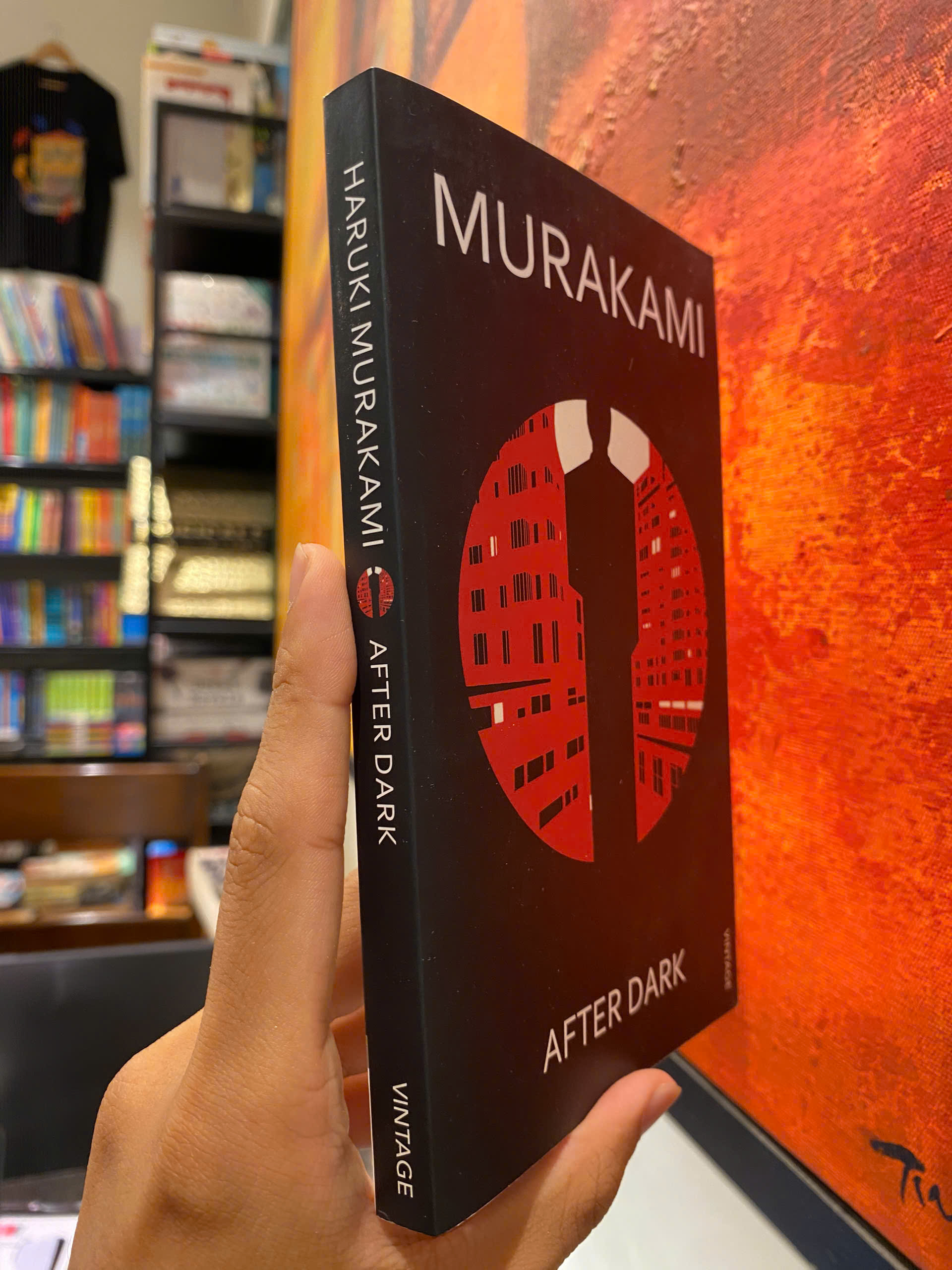 Sách - After Dark by MURAKAMI Haruki - International Best Seller/Science Fiction &amp; Fantasy/Vintage