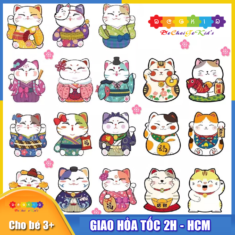 Combo 5 Bao Lì Xì Chibi Mèo 36 Sắc Thái 4D Phản Quang Cầu May Mắn Quý Mão 2023 Quà Tặng Đáng Yêu,Phong Bao Lì Xì Ánh Kim Mèo Thần Tài Cầu May Mắn Quý Mão 2023