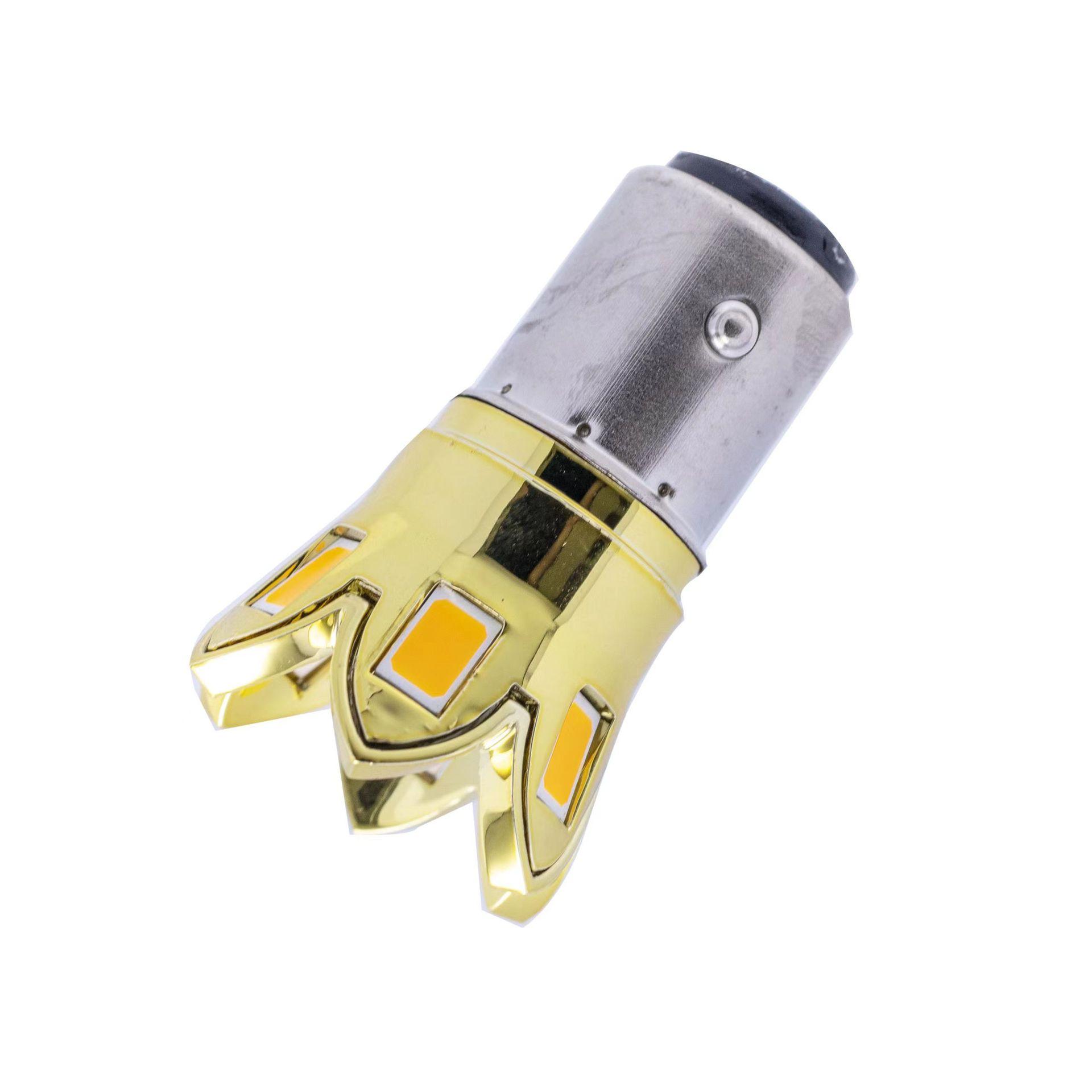 Giao hàng nhanh xe mới đèn led nhỏ 1156 1157 đèn phanh xe hơi 2 mặt bóng đèn led phanh sau