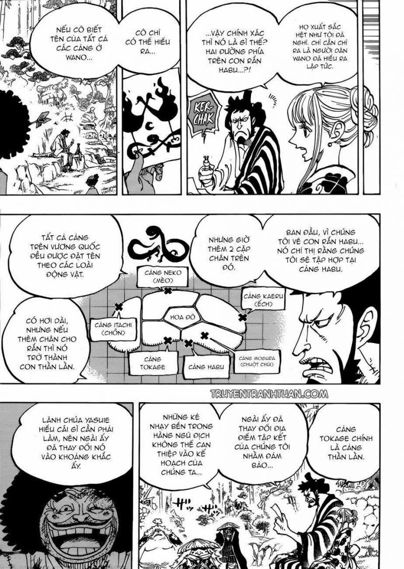 đảo hải tặc - one piece chapter 954 8