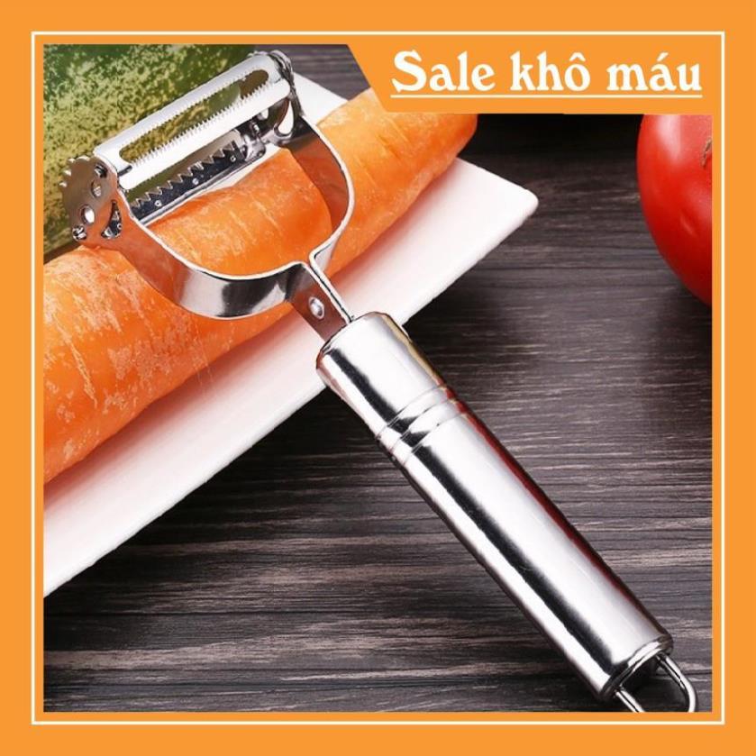 Nạo củ quả inox đa năng 3 trong 1 có thể bào sợi