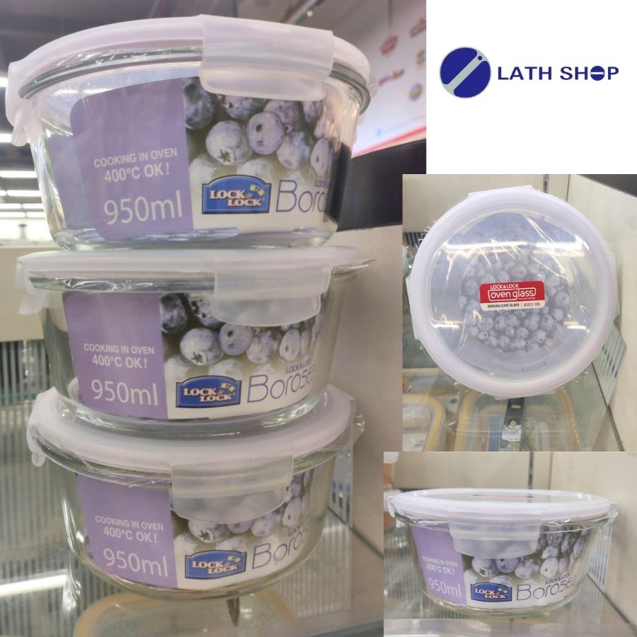Hộp Thủy Tinh Chịu Nhiệt Glass Euro Lock&Lock LLG861