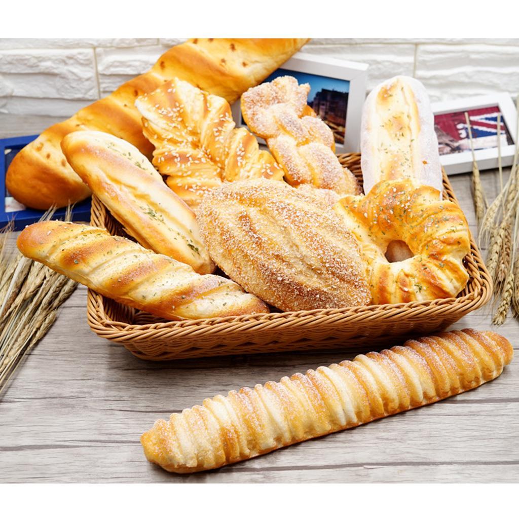 Artificial Bread Cake Simulation Realistic Food Dessert Baguette Photo Props