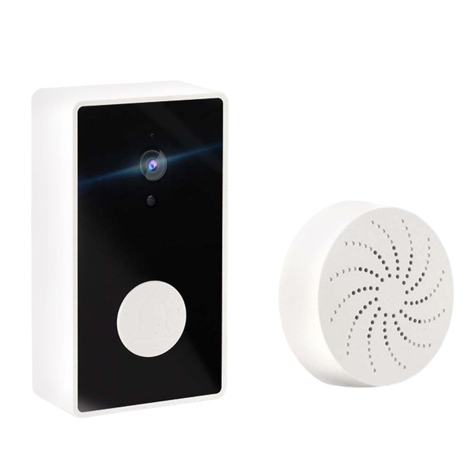 Wireless WiFi Video Doorbell Camera Wide Angle Motion Detection for Home