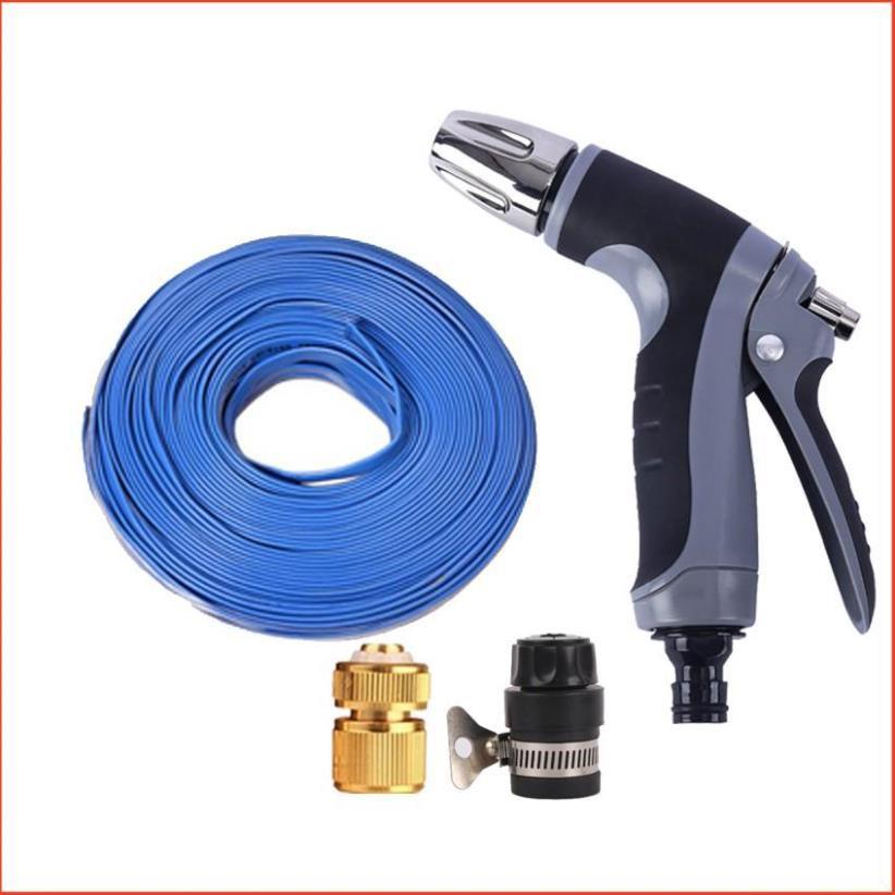 Bộ dây và vòi xịt tăng áp rửa xe tưới cây 20M 206817