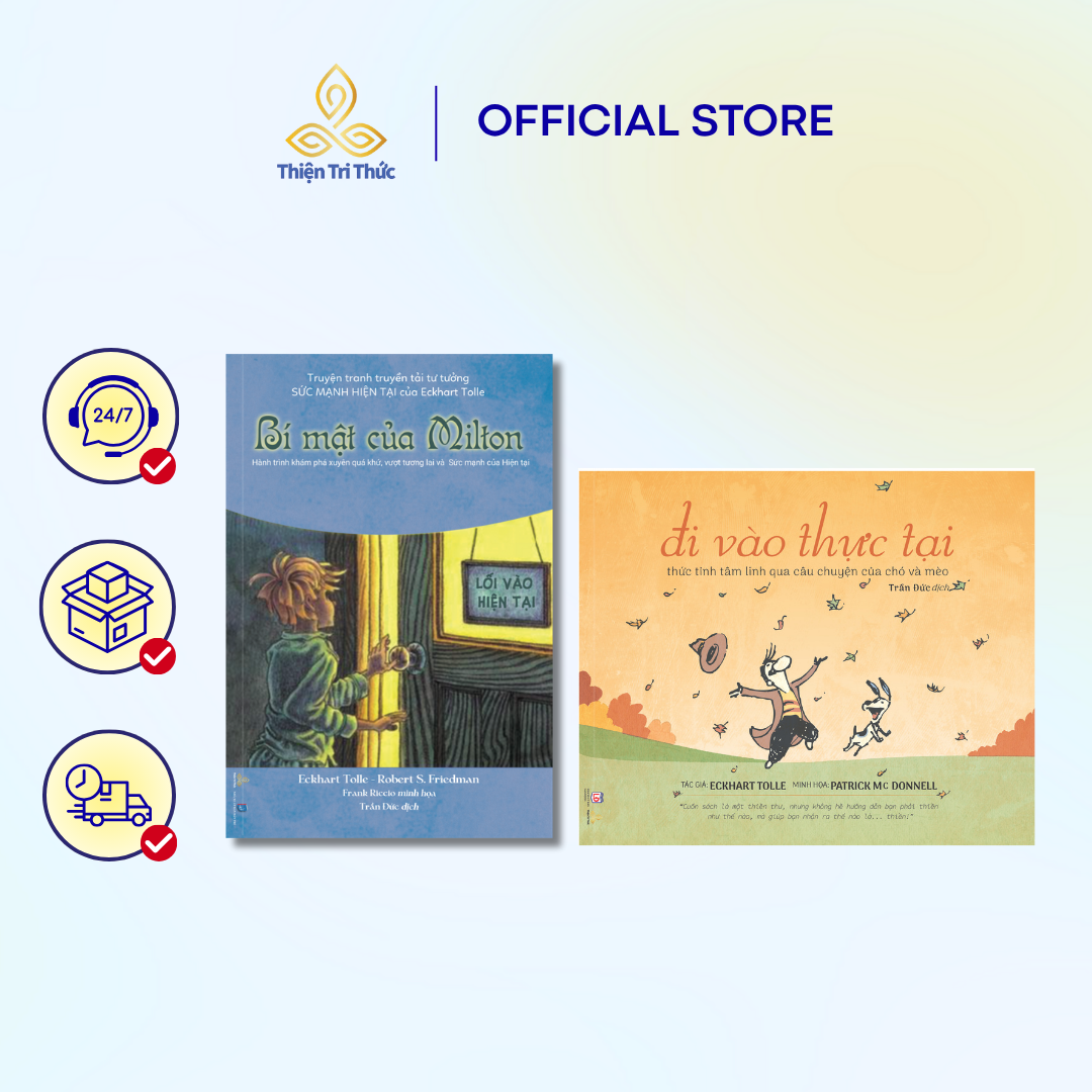 Combo sách Đi Vào Thực Tại &amp; Bí Mật Của Milton