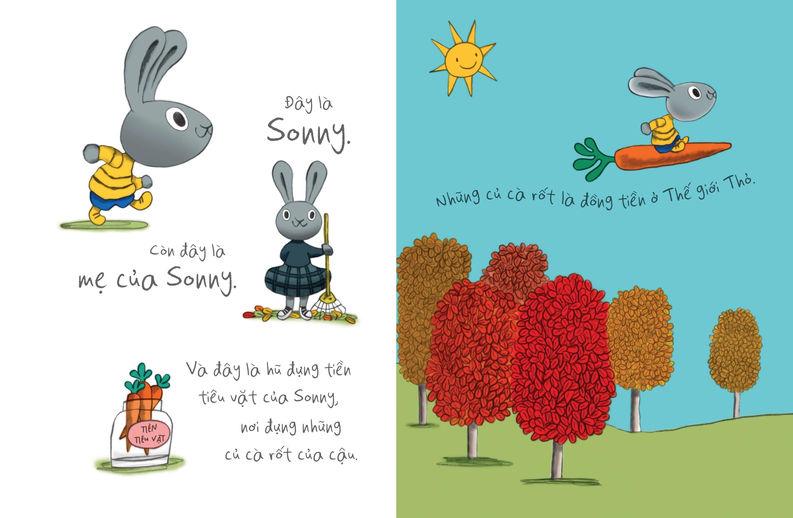 Sách - Thu Chi Vào Ra, Bé Cũng Rành Nha! - Thỏ Con Tiêu Tiền