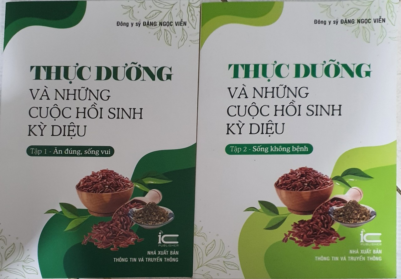 Sách - Combo Thực dưỡng và những cuộc hồi sinh kỳ diệu - Tập 1 + Tập 2 (Ăn Đúng Sống Vui - Sống không bệnh) 