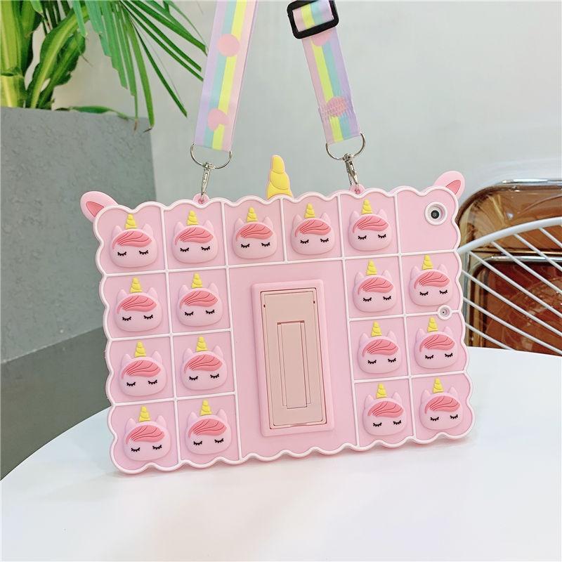 Ốp máy tính bảng silicon mềm hình kỳ lân cho Samsung Galaxy Tab A7 10.4 2020 SM-T500 T505