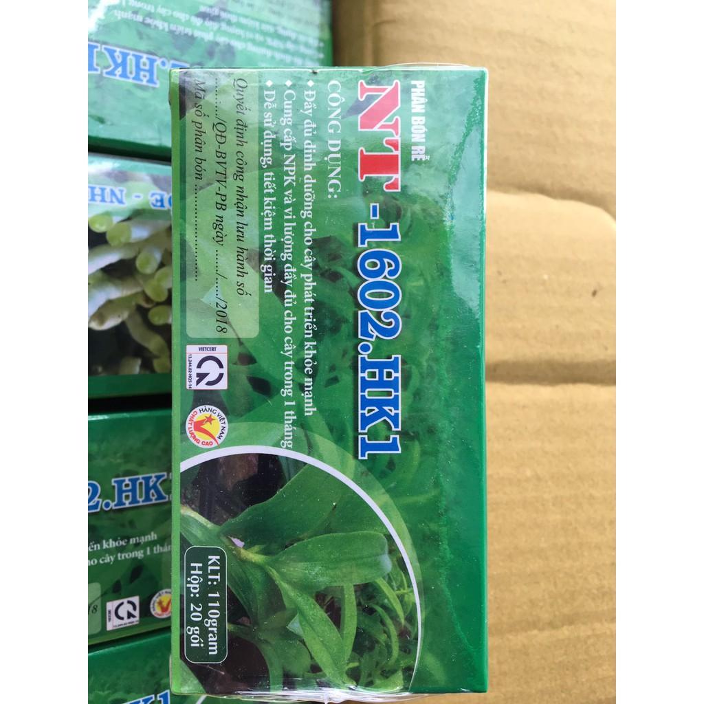 Thùng phân bón NT 1602 HK 1 30 hộp x 20 túi lọc