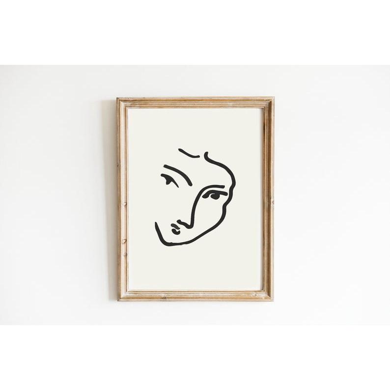 Tranh minimalist decor_Henry Matisse