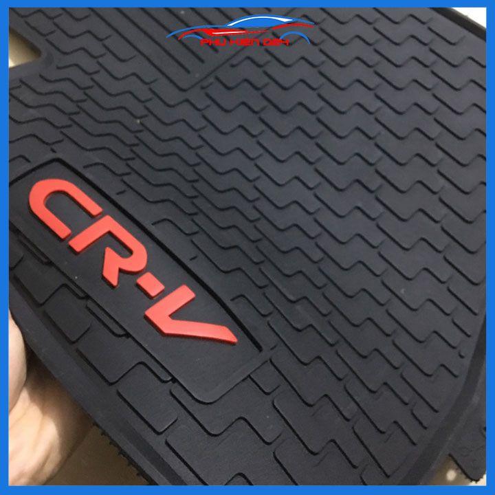 Thảm lót sàn cao su cho xe CRV, CR-V 2018-2019-2020-2021-2022 chuẩn theo xe chịu lực tốt