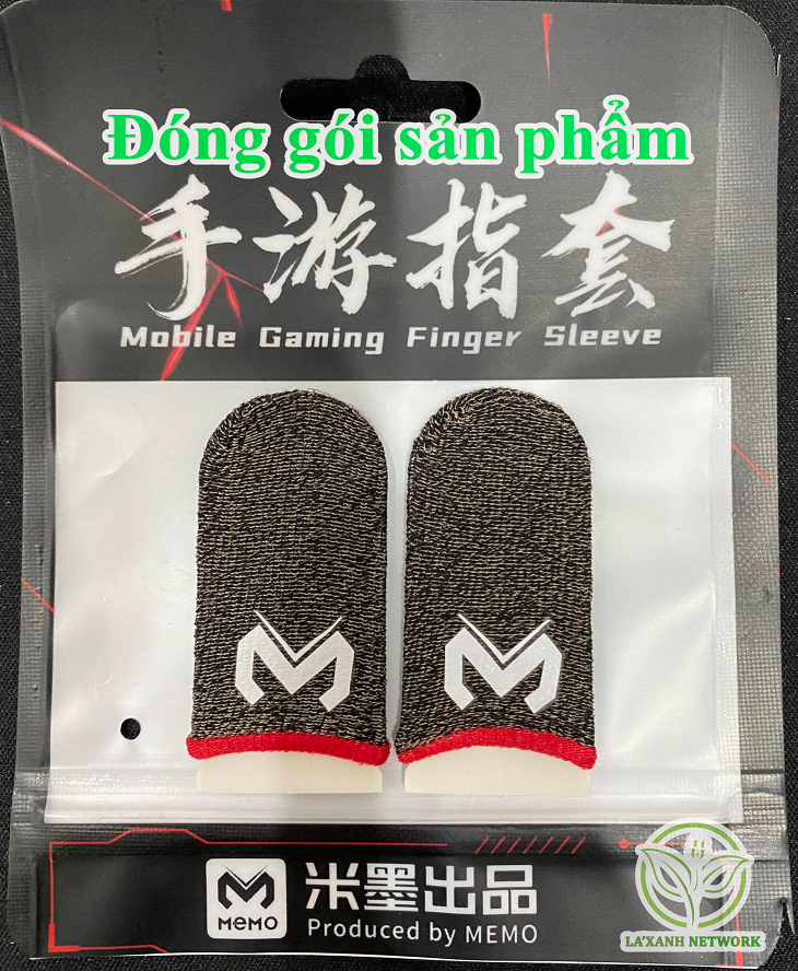 Găng tay - bao ngón tay hãng MEMO dành cho chơi game, chống mồ hôi tay, giữ ấm mùa đông PUGB, Fortnite chất liệu Fiber Carbon