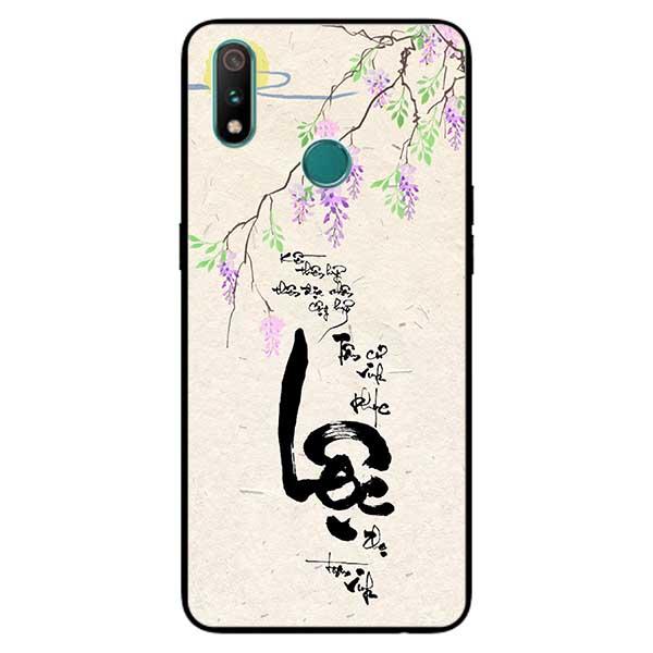 Ốp lưng dành cho Realme 3 - Realme 3 Pro - Thư Pháp Lộc
