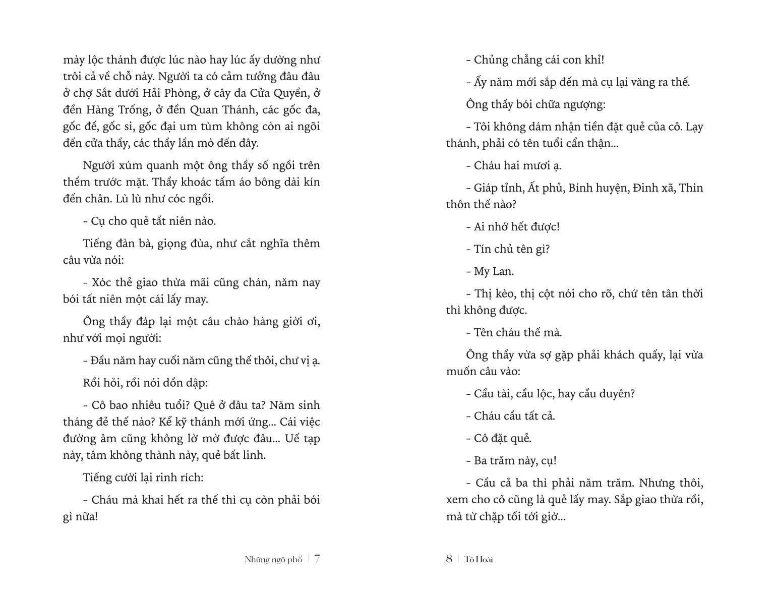 Sách Những Ngõ Phố